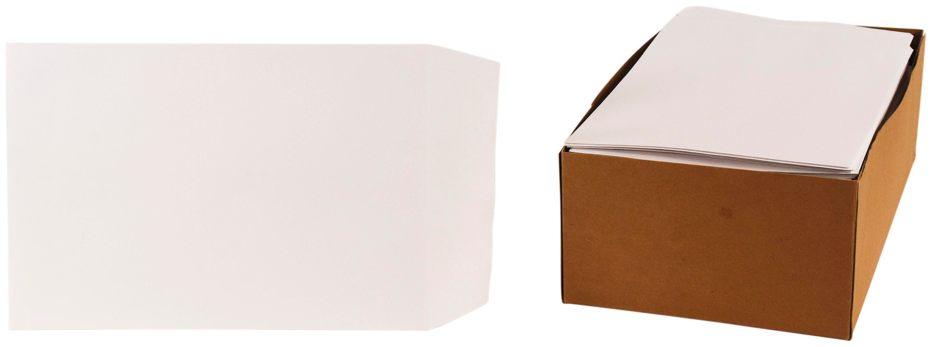 School Smart Grip Seal Envelopes, 6-1/2 x 9-1/2 Inches, White, Pack of 100 2013900